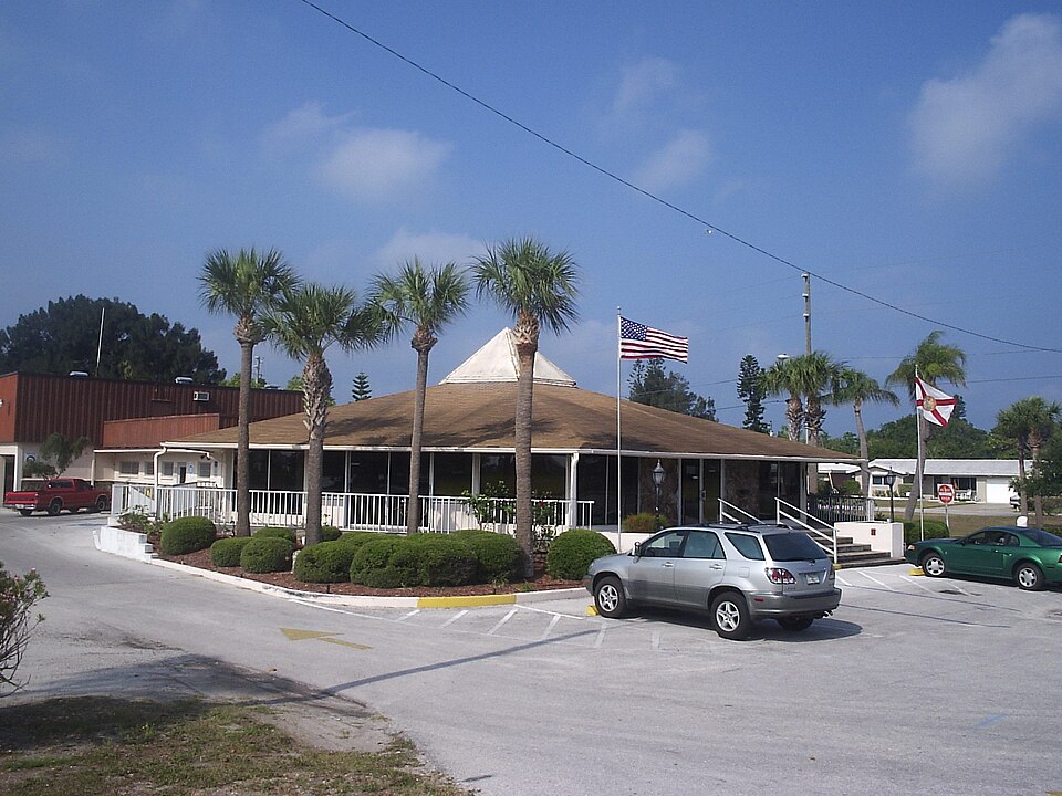 Town hall in Belleair Beach, Florida