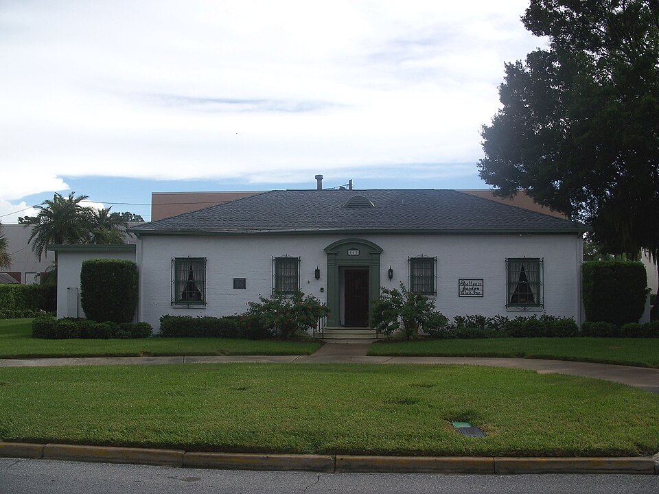Historic town hall in Belleair, Florida