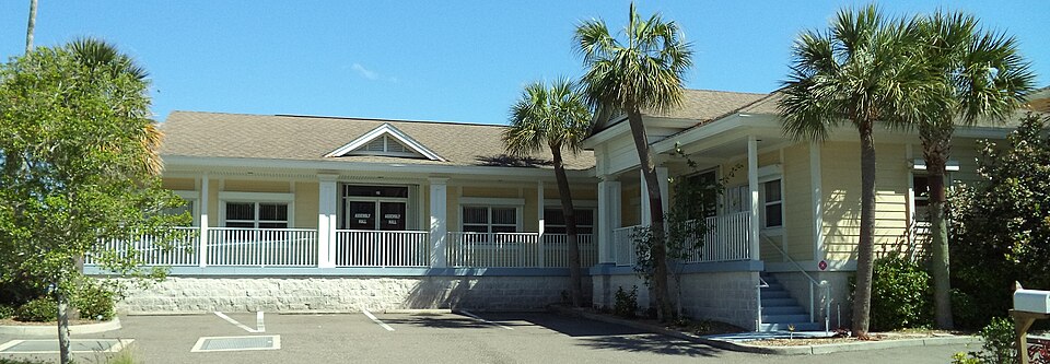 Town hall in Redington Beach, Florida