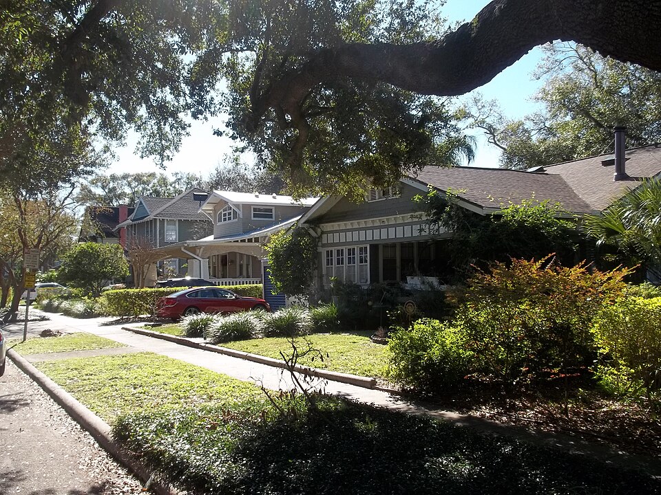 Homes in the Seminole Heights Residential Historic District, Tampa